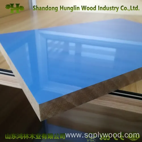 High Glossy PVC / HPL / UV/Melamine Paper Coated MDF